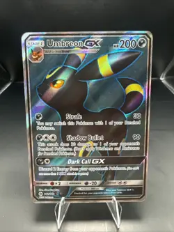 Pokemon Umbreon GX (Full Art) 142/149 SM Base Set Holo - NM - Image 2
