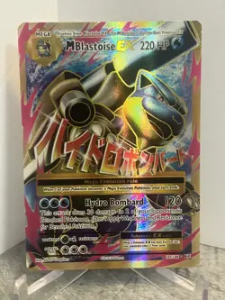 M Blastoise EX (Full Art) 102/108 XY Evolutions Pokemon English Mega - Image 1