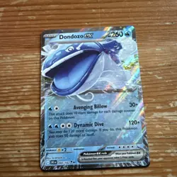 Dondozo Ex 066/182 Double Rare Destined Rivals Trading Pokemon TCG - Image 1