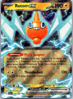 Rotom ex - 029/094 ME02: Phantasmal Flames Pokemon TCG Double Rare - Image 1