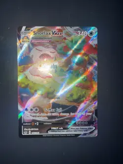 Pokemon Snorlax VMAX Full Art Ultra Rare Holo 142/202 Sword & Shield - Image 1