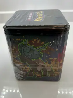 New! Pokemon TCG Stack'em High Tin - 2025 Factory Sealed Booster Packs Stickers - Image 2