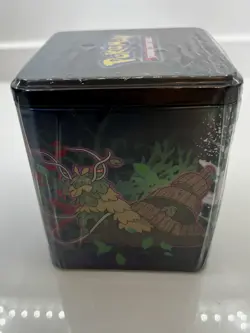 New! Pokemon TCG Stack'em High Tin - 2025 Factory Sealed Booster Packs Stickers - Image 4