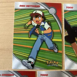 Pokemon Topps TV/Movie Animation Edition Trading Cards x5 inc. ASH Bundle/Lot NM - Image 2