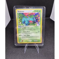 Pokemon Venusaur Holo Rare EX Crystal Guardians Card 28/100 110 HP Stage 2 - Image 1
