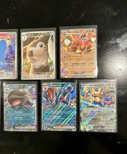 Pokemon TCG Journey Together Ultra & Illustration Rare 9 Card Lot - Image 3