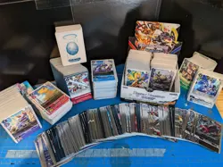 Digimon Card BT6 100 Card Lot - Common, Uncommon, Rare - Image 1
