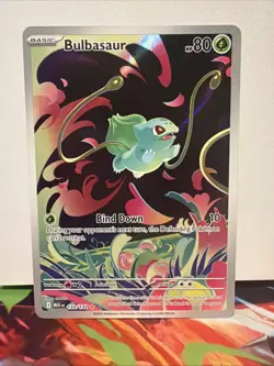 Pokemon TCG Bulbasaur Mega Evolutions 133/132 Illustration Card - Image 2