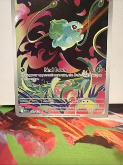 Pokemon TCG Bulbasaur Mega Evolutions 133/132 Illustration Card - Image 4