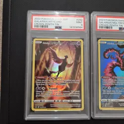 Pokemon Card - Galarian Zapdos Articuno Moltres SWSH 282 283 284 Promo - PSA 9 - Image 2
