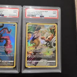 Pokemon Card - Galarian Zapdos Articuno Moltres SWSH 282 283 284 Promo - PSA 9 - Image 4