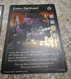 Neopet Cards "GALEM DARKHAND" AND "SNOW AISHA" holos - Image 5