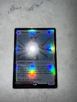 MTG - Wandering Archaic - Strixhaven: School of Mages - Foil Near Mint - Image 5