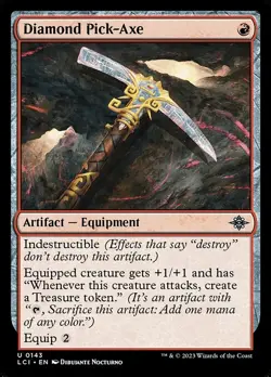 Diamond Pick-Axe Foil The Lost Caverns of Ixalan 143 NM MTG - Image 1