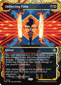 Deflecting Palm (FOIL) x1 - MTG Secrets of Strixhaven Mystical Archive SOA #63 - Image 1