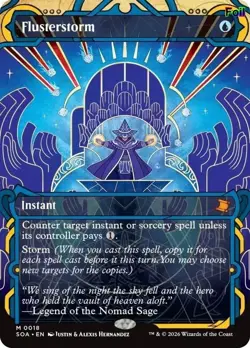 FOIL Flusterstorm - Mystical Archives - Secrets of Strixhaven - MtG - NM - Image 1