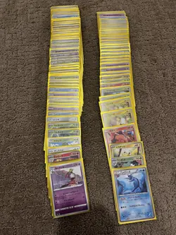 Japanese Pokemon TCG 100 Card Bulk Lot with Gold Sleeves - Image 4