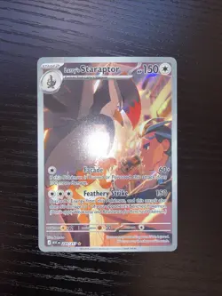 Larry's Staraptor 249/217 Ascended Heroes Holo Illustration Rare Pokemon English - Image 2