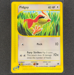 Pidgey - 123/165 - Common - Non Holo - Expedition - Pokemon Card - NM/M - Image 1