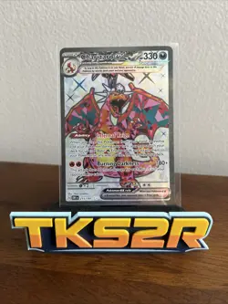 2023 Pokemon SV Obsidian Flames OBF EN Charizard ex #215/197 NM/M - Image 1