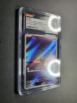 Cleffa 113/108 Japanese Pokemon TCG Ruler Black Flame Art Rare CGC Gem Mint 10 - Image 3