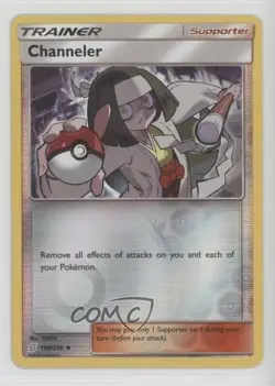 Channeler Reverse Foil Pokemon Sun & Moon Unified Minds #190 - Image 1