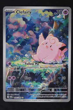 Pokemon Clefairy Illustration Rare NM - Perfect Order 094/088 - Image 1