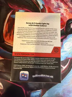 Pokemon TCG Scarlet & Violet Prismatic Evolutions Booster Bundle SEALED - Image 2