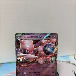 Team Rocket's Mewtwo Ex Play Pokemon Prize Pack Series 8 - Image 2