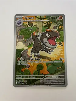 2026 Pokemon MEP EN Black Star Promo - Tyrunt #70 Full Art Holo - Image 2