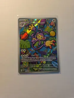 Pokemon TCG Ambipom 107/094 Phantasmal Flames Illustration Rare Near Mint - Image 1