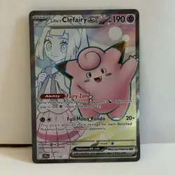 Lillie's Clefairy ex 173/159 Journey Together Ultra Rare Holo Pokemon NM - Image 1