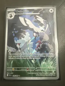 Pokemon TCG - Tranquill - 149/086 - Illustration Rare - S&V Black Bolt - NM - Image 1