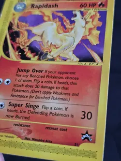 Rapidash - #51 WOTC Black Star Promo - Pokemon TCG - 2002 - Image 3