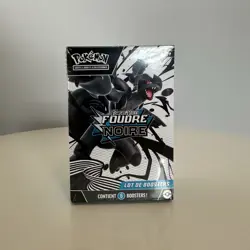 Pokemon - Lot de 6 boosters (Bundle) EV10.5 : Foudre Noire Scelle en Francais - Image 2