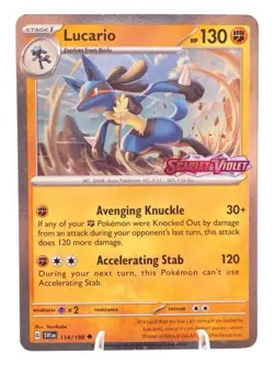 Pokemon Stamped Promos Prismatic Evolutions Lucario Tyranitar ex Premium - Image 3