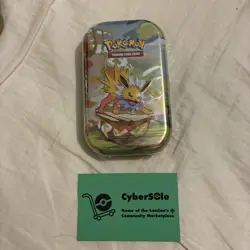 ✨ Pokemon TCG: Scarlet & Violet-Prismatic Evolutions Mini Tin | Jolteon NEW - Image 1