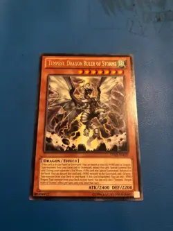 YUGIOH Rare Tempest, Dragon Ruler Of Storms LTGY-EN041 - Image 1