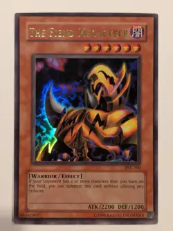 The Fiend Megacyber PSV-100 Pharaoh's Servant Unlimited Ultra Rare LP - Image 1