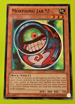 Yu-Gi-Oh Morphing Jar #2 Super Rare LCYW-EN240 Nm - Image 1