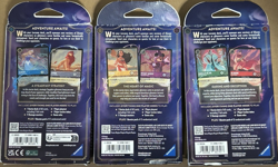 DISNEY LORCANA FIRST CHAPTER STARTER DECK Lot of 3 (1 of Each) SEALED - Image 2