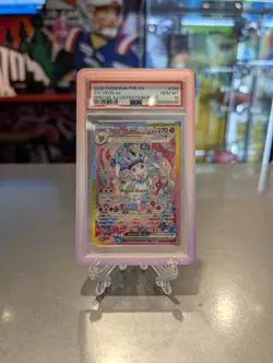 Pokemon 2025 Sylveon ex 156/131 SIR Prismatic Evolutions GEM MINT PSA 10 - Image 1