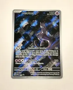 Pokemon Mewtwo SVP EN 052 Holo Card -NM Condition - Image 2