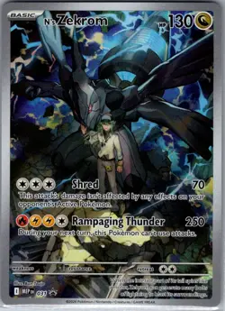 N's Zekrom MEP 031 ME: Mega Evolution Promo - Pokemon Card - NM - Image 1