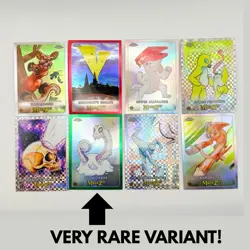 MetaZoo Topps Chrome Lot (8 Cards) – Snow Snake #80/99 RARE! FREE SHIPPING - Image 1
