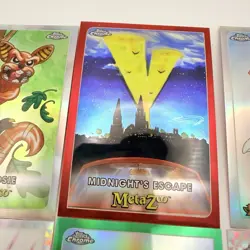 MetaZoo Topps Chrome Lot (8 Cards) – Snow Snake #80/99 RARE! FREE SHIPPING - Image 3