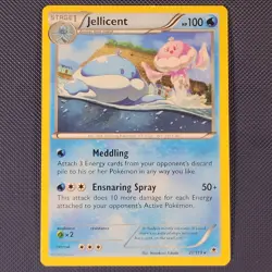 Jellicent 21/119 - Phantom Forces - Rare Unlimited Pokemon Card - LP - Image 1