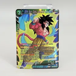 Dragon Ball Super Card BT20-063 SS4 Son Goku to Hell and Back Holo NM - Image 1