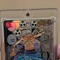 One Piece CCG Enel OP15-118 Holo Manga Character Card Adventure on Kami's Island - Image 5