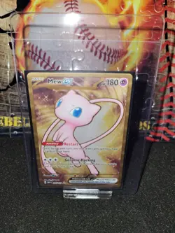 Mew ex Metal Promo Card 205/165 Ultra Premium Collection Pokemon 151 - Image 2